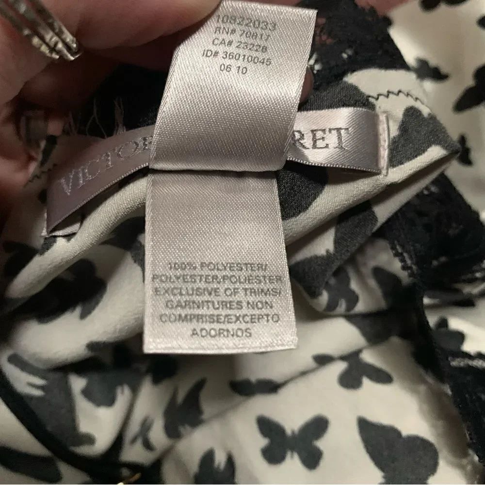 Victoria Secret Butterfly Slip Dress Medium - Picture 3 of 7